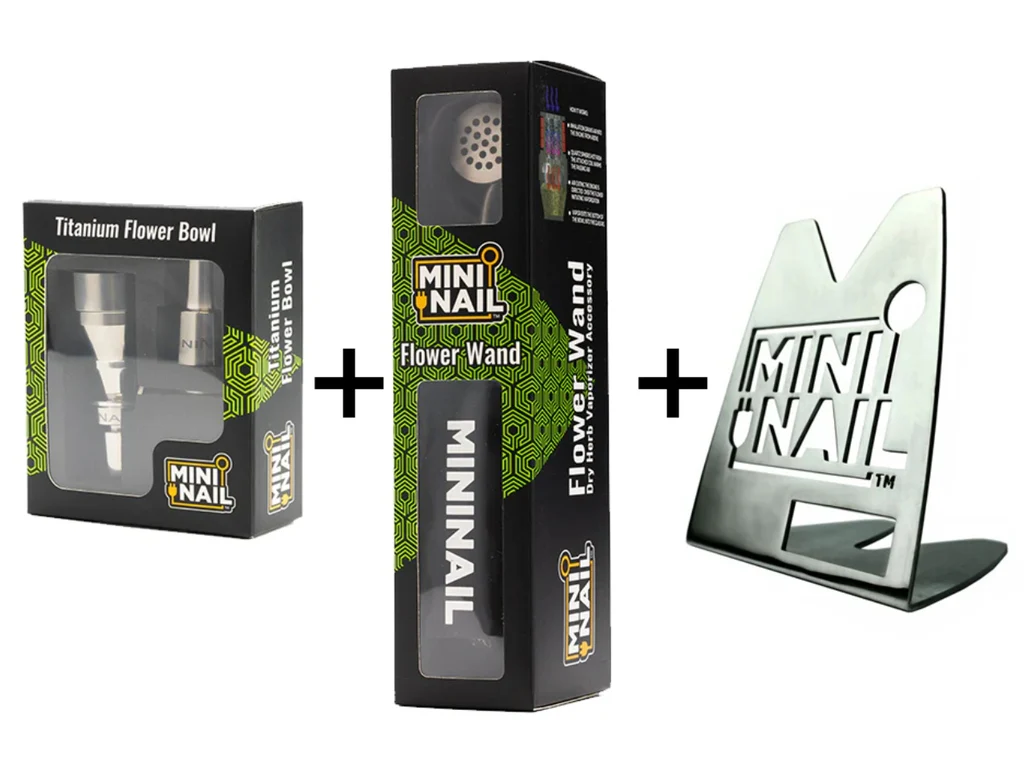 MiniNail Flower Wand Dry Herb Vaporizer Kit - Image 8